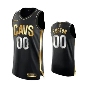 Nike Cleveland Cavaliers Limited Golden Edition Trikot Personalisiert Swingman Schwarz Für Herren Nike Cleveland Cavaliers Limited Golden Edition Trikot Personalisiert Swingman Schwarz Für Herren