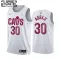 Nike Cleveland Cavaliers Ochai Agbaji 30 Trikot Association Edition Swingman Weiß Für Kinder