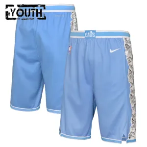 Nike Cleveland Cavaliers Shorts City Edition 24/25 Swingman Für Kinder