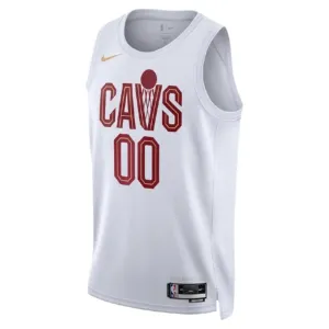 Nike Cleveland Cavaliers Trikot Personalisiert Association Edition Swingman Weiß Für Herren