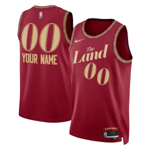 Nike Cleveland Cavaliers Trikot Personalisiert City Edition 23/24 Swingman Für Herren