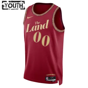 Nike Cleveland Cavaliers Trikot Personalisiert City Edition 23/24 Swingman Für Kinder