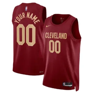 Nike Cleveland Cavaliers Trikot Personalisiert Icon Edition Swingman Rot Für Herren