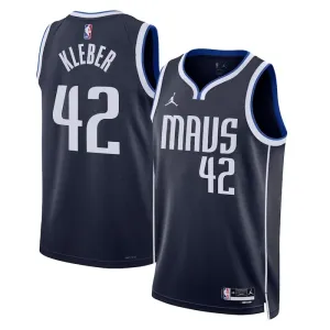 Jordan Dallas Mavericks Maximilian Kleber 42 Trikot Statement Edition Swingman Navy Für Herren