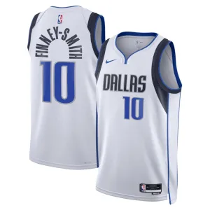 Nike Dallas Mavericks Dorian Finney-Smith 10 Trikot Association Edition Swingman Weiß Für Herren