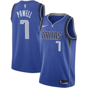 Nike Dallas Mavericks Dwight Powell 7 Trikot Icon Edition Swingman Für Herren