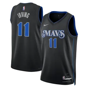 Nike Dallas Mavericks Kyrie Irving Trikot City Edition 23/24 Swingman Schwarz Für Herren