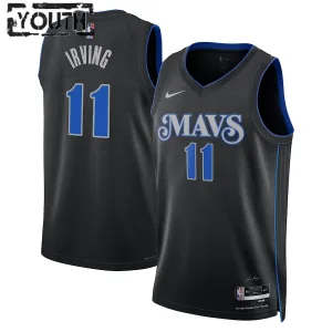 Nike Dallas Mavericks Kyrie Irving Trikot City Edition 23/24 Swingman Schwarz Für Kinder