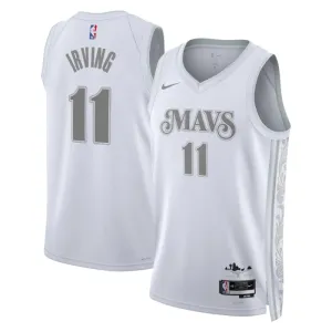 Nike Dallas Mavericks Kyrie Irving Trikot City Edition 24/25 Swingman Weiß Für Herren