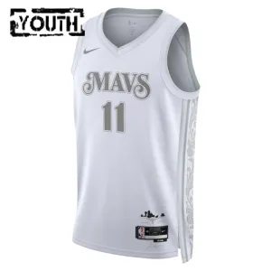 Nike Dallas Mavericks Kyrie Irving Trikot City Edition 24/25 Swingman Weiß Für Kinder