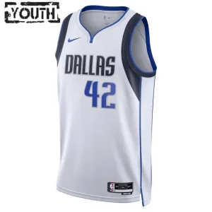 Nike Dallas Mavericks Maximilian Kleber 42 Trikot Association Edition Swingman Weiß Für Kinder