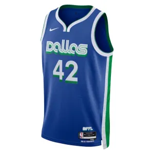 Nike Dallas Mavericks Maximilian Kleber 42 Trikot City Edition 22/23 Swingman Blau Für Herren