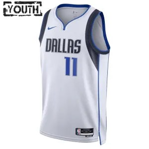 Nike Dallas Mavericks Tim Hardaway JR 11 Trikot Association Edition Swingman Weiß Für Kinder