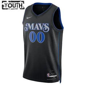 Nike Dallas Mavericks Trikot Personalisiert City Edition 23/24 Swingman Für Kinder