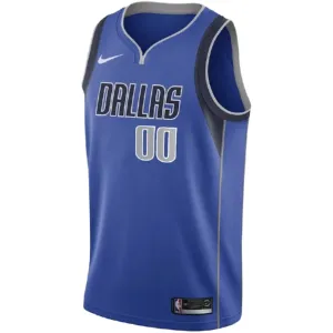 Nike Dallas Mavericks Trikot Personalisiert Icon Edition Swingman Blau Für Herren