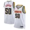 Nike Denver Nuggets Aaron Gordon 50 Trikot Association Edition Swingman Weiß Für Herren