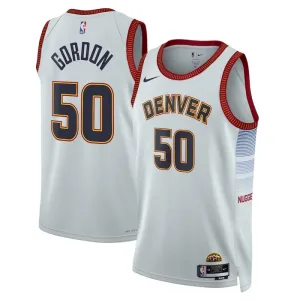 Nike Denver Nuggets Aaron Gordon 50 Trikot City Edition 22/23 Swingman Grau Für Herren