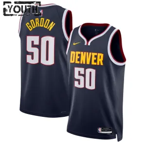 Nike Denver Nuggets Aaron Gordon 50 Trikot Icon Edition Swingman Navy Für Kinder