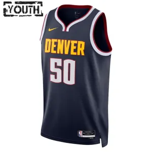 Nike Denver Nuggets Aaron Gordon 50 Trikot Icon Edition Swingman Navy Für Kinder
