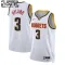 Nike Denver Nuggets Bones Hyland 3 Trikot Association Edition Swingman Weiß Für Kinder
