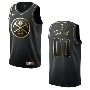 Nike Denver Nuggets Golden Edition Trikot Personalisiert Swingman Schwarz Für Herren Nike Denver Nuggets Golden Edition Trikot Personalisiert Swingman Schwarz Für Herren