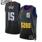 Nike Denver Nuggets Nikola Jokic Trikot City Edition 23/24 Swingman Schwarz Für Kinder