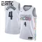 Nike Denver Nuggets Russell Westbrook Trikot City Edition 24/25 Swingman Weiß Für Kinder
