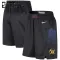 Nike Denver Nuggets Shorts City Edition 23/24 Swingman Für Kinder