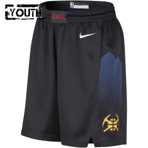 Nike Denver Nuggets Shorts City Edition 23/24 Swingman Für Kinder