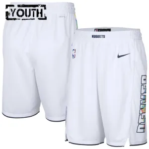Nike Denver Nuggets Shorts City Edition 24/25 Swingman Für Kinder