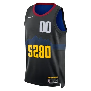 Nike Denver Nuggets Trikot Personalisiert City Edition 23/24 Swingman Für Herren