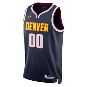 Nike Denver Nuggets Trikot Personalisiert Icon Edition Swingman Schwarz Für Herren