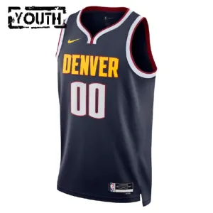 Nike Denver Nuggets Trikot Personalisiert Icon Edition Swingman Schwarz Für Kinder