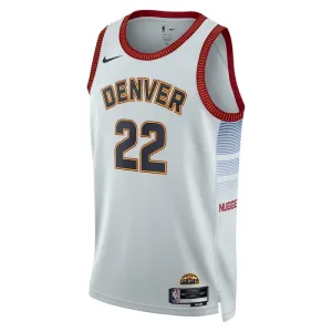 Nike Denver Nuggets Zeke Nnaji 22 Trikot City Edition 22/23 Swingman Grau Für Herren