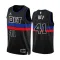 Jordan Detroit Pistons Saddiq Bey 41 Trikot Statement Edition Swingman Schwarz Für Herren