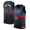 Jordan Detroit Pistons Trikot Personalisiert Statement Edition Swingman Schwarz Für Herren