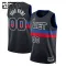 Jordan Detroit Pistons Trikot Personalisiert Statement Edition Swingman Schwarz Für Kinder