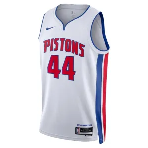 Nike Detroit Pistons Bojan Bogdanovic 44 Trikot Association Edition Swingman Weiß Für Herren