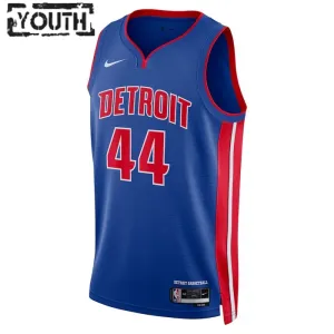 Nike Detroit Pistons Bojan Bogdanovic 44 Trikot Icon Edition Swingman Blau Für Kinder
