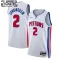 Nike Detroit Pistons Cade Cunningham 2 Trikot Association Edition Swingman Weiß Für Kinder