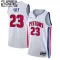 Nike Detroit Pistons Jaden Ivey 23 Trikot Association Edition Swingman Weiß Für Kinder