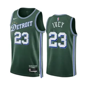 Nike Detroit Pistons Jaden Ivey 23 Trikot City Edition 22/23 Swingman Grün Für Herren Nike Detroit Pistons Jaden Ivey 23 Trikot City Edition 22/23 Swingman Grün Für Herren
