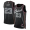 Nike Detroit Pistons Jaden Ivey Trikot City Edition 23/24 Swingman Schwarz Für Herren