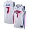 Nike Detroit Pistons Killian Hayes 7 Trikot Association Edition Swingman Weiß Für Herren