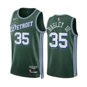 Nike Detroit Pistons Marvin Bagley III 35 Trikot City Edition 22/23 Swingman Grün Für Herren Nike Detroit Pistons Marvin Bagley III 35 Trikot City Edition 22/23 Swingman Grün Für Herren