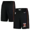 Nike Detroit Pistons Shorts City Edition 23/24 Swingman Schwarz Für Herren