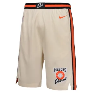Nike Detroit Pistons Shorts City Edition 24/25 Swingman Für Herren