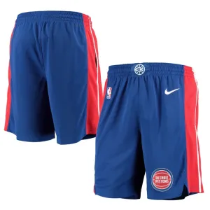 Nike Detroit Pistons Shorts Icon Edition Swingman Für Herren