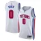 Nike Detroit Pistons Trikot Personalisiert Association Edition Swingman Weiß Für Herren