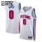 Nike Detroit Pistons Trikot Personalisiert Association Edition Swingman Weiß Für Kinder
